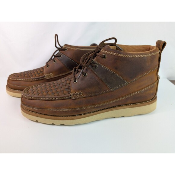 Twisted X Other - Twisted X 4" Wedge Sole Soft Toe Boot Brown Mens Size 11.5 MCA0032